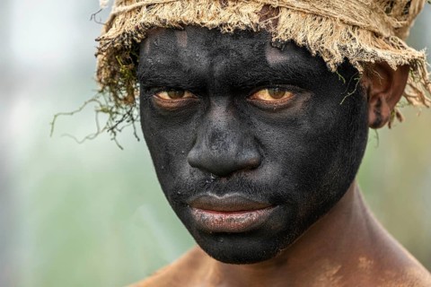 Dancers in war paint