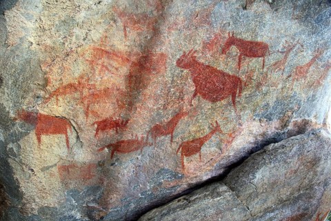Rock paintings