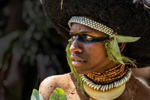 Dancers in war paint