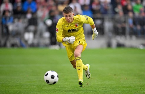 Goalkeeper Finn Dahmen FC Augsburg FCA