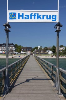 Wooden pier