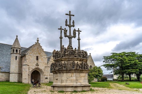 Calvaire in the Enclosed Parish of Plougonven