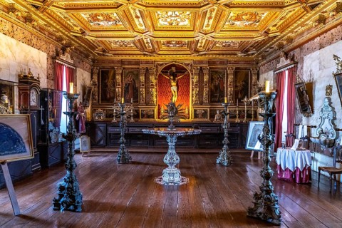 Sacristy of the church Igreja de Sao Francisco