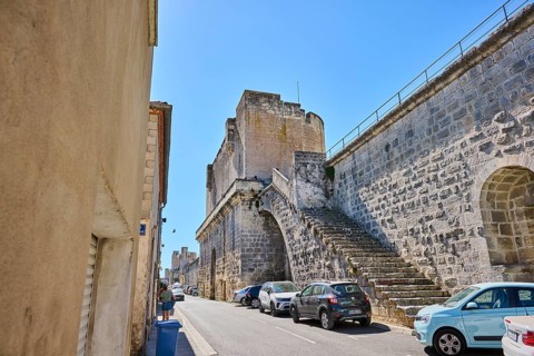 City wall of Aigues-Mortes