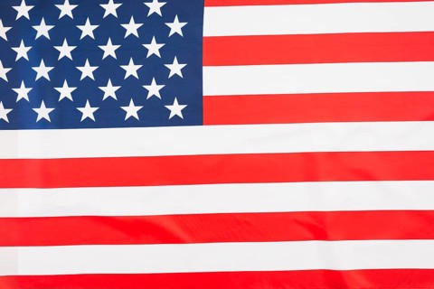 United states america flag background
