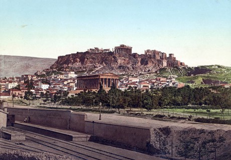 The Acropolis and the Temple of Theseus