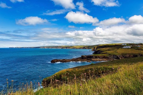 View from the South West Coast Path