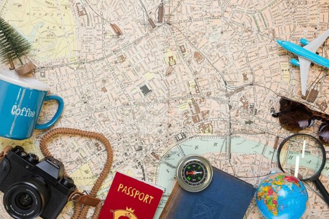 Travel elements map