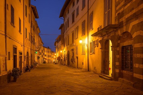 Old town in the evening