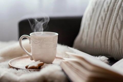 Tea book relax