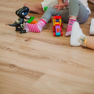 Kids playroom with toys