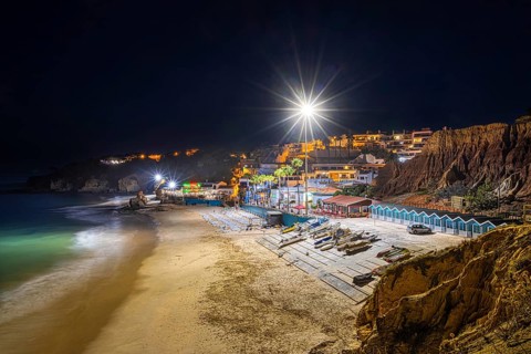 The beach of Olhos de Agua