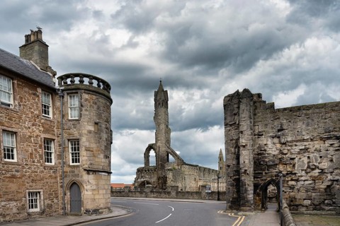 Ruins of St Andrews Cathedral