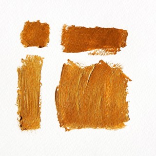 Brush with particles gold texture