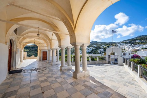 Archways of Agia Triada Church