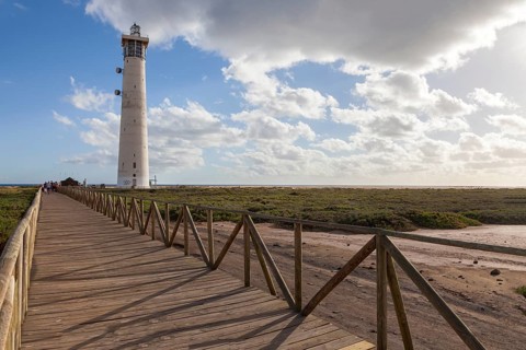 Lighthouse at Playa del Matorral