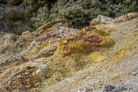 Sulphur deposits