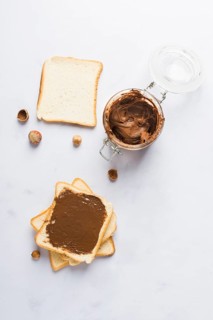 Chocolate cream toast