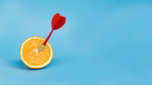 Dart stuck orange with