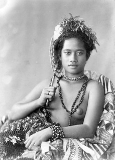Young woman from Samoa