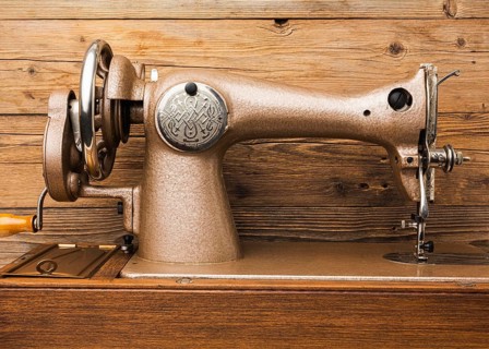 Vintage sewing machine