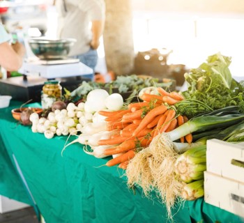 Roots vegetable table sale grocery store market