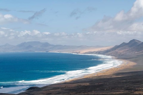 View from Mirador de Barlovento to Playa Cofete