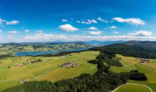 Drone shot