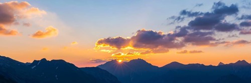 Sunrise from the Zeigersattel on the Nebelhorn