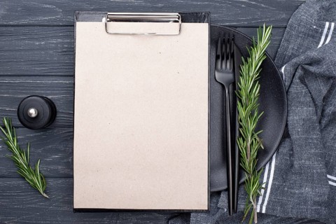 Clipboard top table setting
