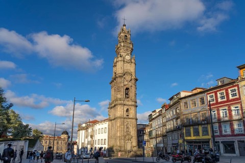 Torre dos Clerigos of the baroque church Igreja dos Clerigos