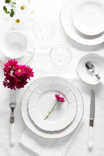 Top view plates arrangement