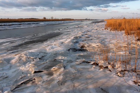 Ice on the Weser