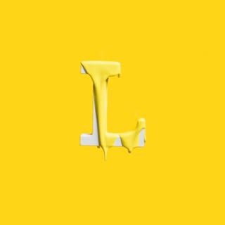 Dripping paint letter l