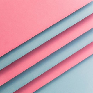 Pink gray card paper forming diagonal lines