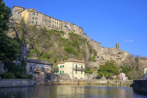 La Peschiera and view of the old town