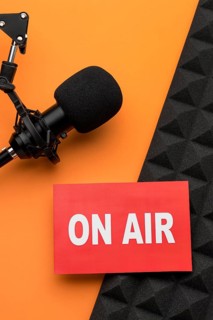 Air banner mic top view