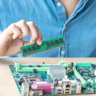 It person repairing hardware equipment s