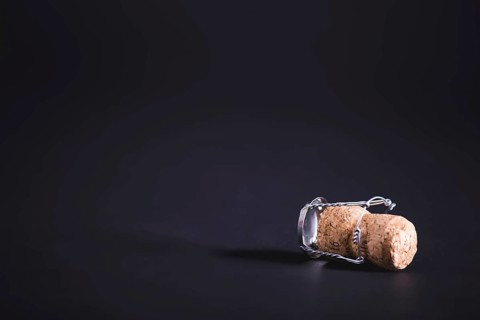 Champagne s cork