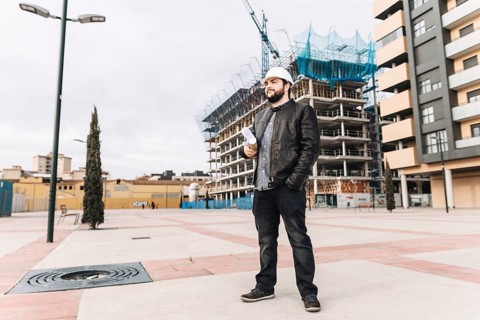 Draftsman construction site