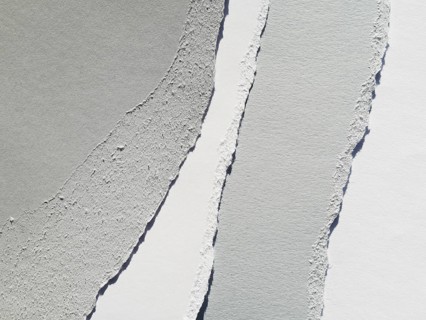 Ripped gray paper