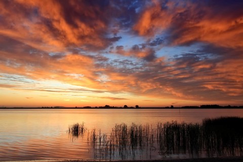 Sunrise on the Weser