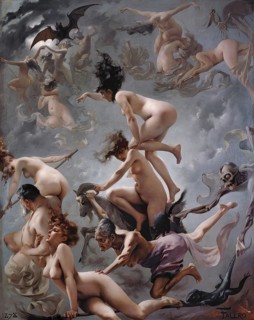 Witches on the Way to their Witches' Sabbath