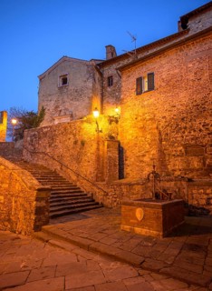 Old town in the evening