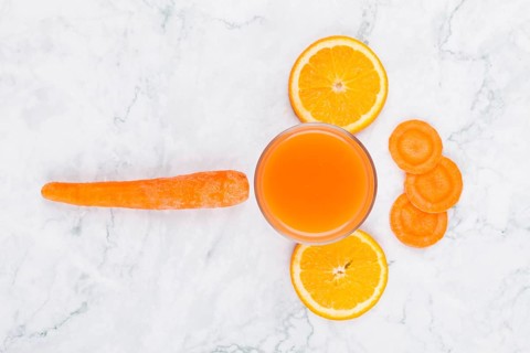 Composition fruit vegetables juice