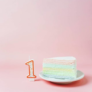 Birthday cake candle