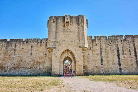 City wall of Aigues-Mortes