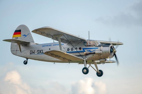 Antonov An-2 world's largest biplane Lufthansa Rinteln Germany