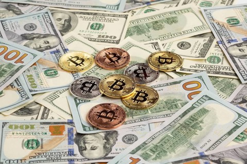 Bitcoin top paper money