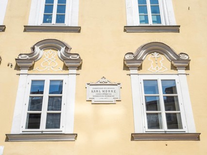Birthplace of the poet Karl Morre